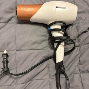 Boutique Conair Hair Dryer - White and Brown